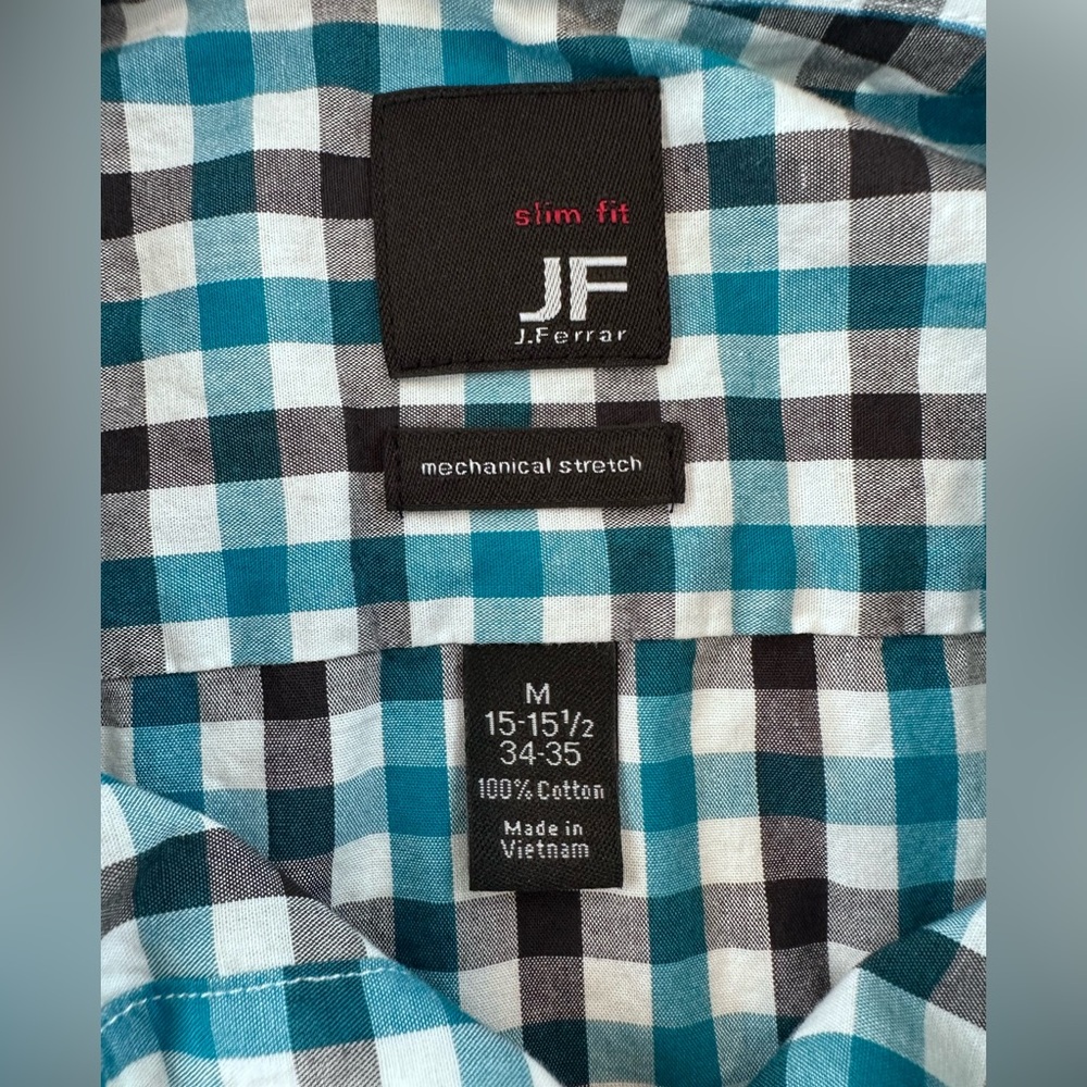 J. Ferrar Slim Fit‎ Long Sleeve Button Up - Picture 5 of 10